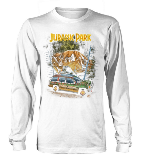 Vintage TRex Break Out Long sleeved Unisex