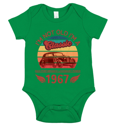 Im not Old Short Sleeve Baby One-Piece
