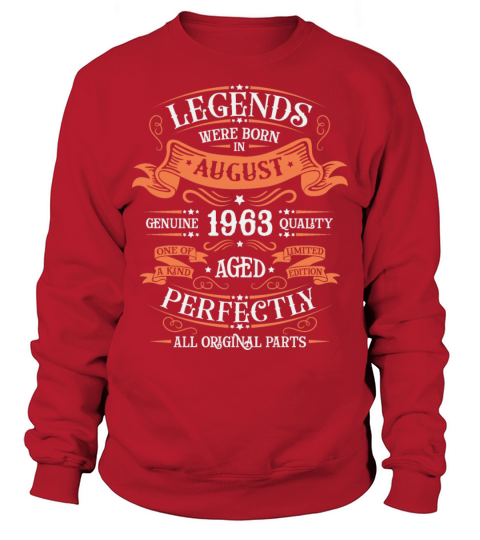 August 1963 Vintage Sweatshirt Unisex
