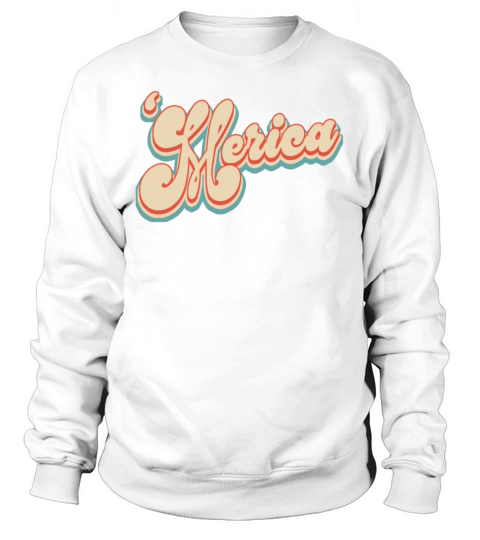 Vintage Classic America Patriotic 4th of July Sweatshirt Unisex