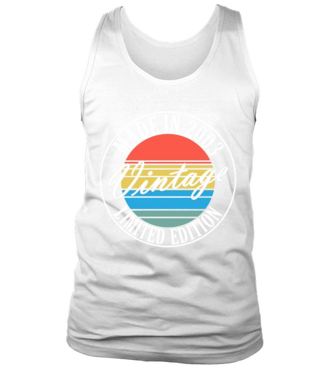 2003 - vintage 2003 Tank Top Unisex