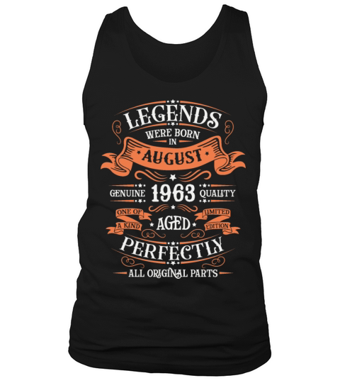 August 1963 Vintage Tank Top Unisex