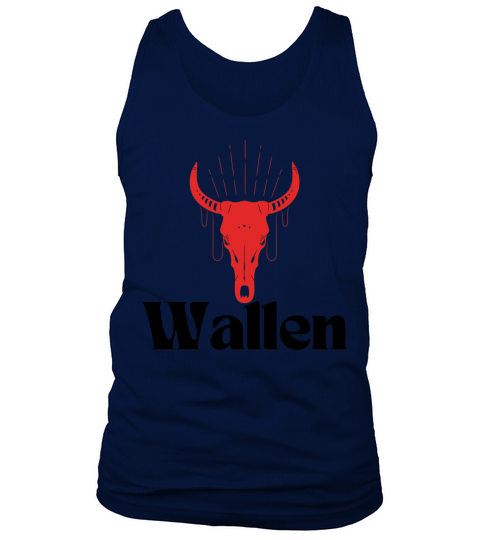 Vintage morgan wallen For Men women Gift bull head Tank Top Unisex