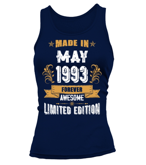 May 1993 Vintage Birthday Present Tank top Woman