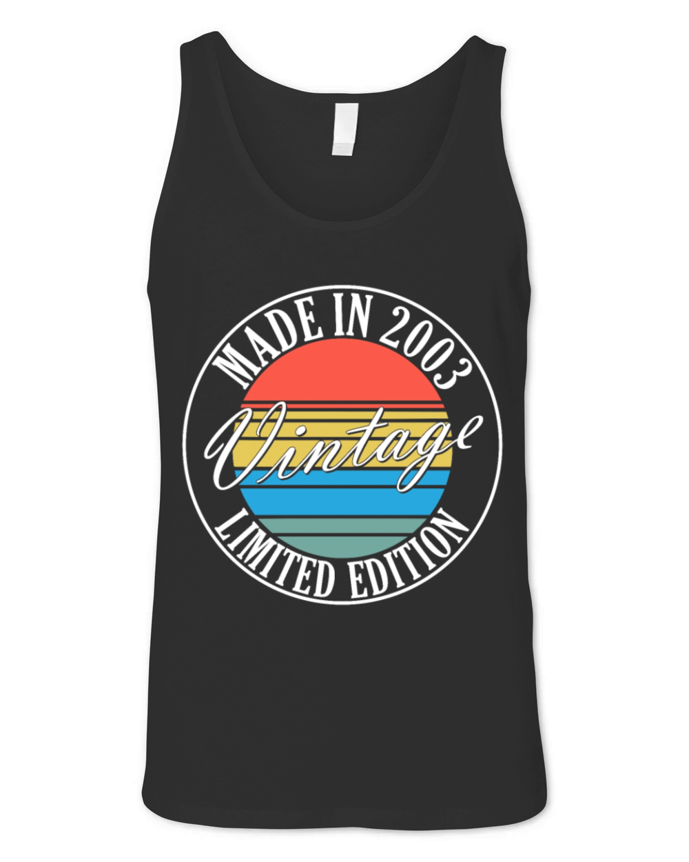 2003 - vintage 2003 Unisex Jersey Tank