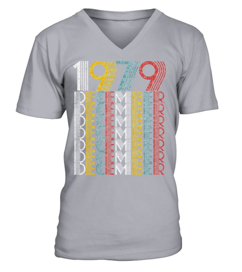 Vintage December 1979 Birthday Gifts V-Neck T-shirt