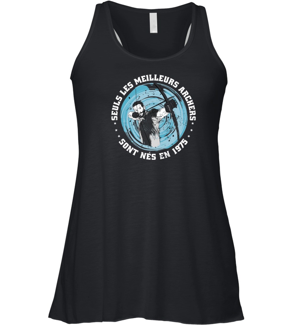 French Archer born 1975 Vintage Birthday Women's Flowy Tank Top