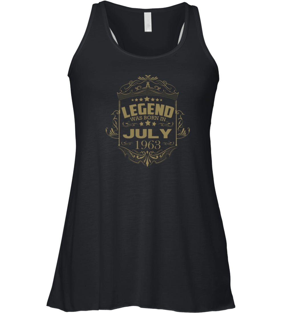 July 1963 Birthday Vintage Sayings Women's Flowy Tank Top