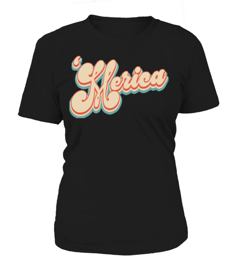 Vintage Classic America Patriotic 4th of July Women's T-Shirt