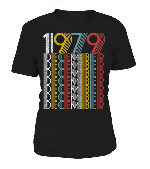 Vintage December 1979 Birthday Gifts Women's T-Shirt