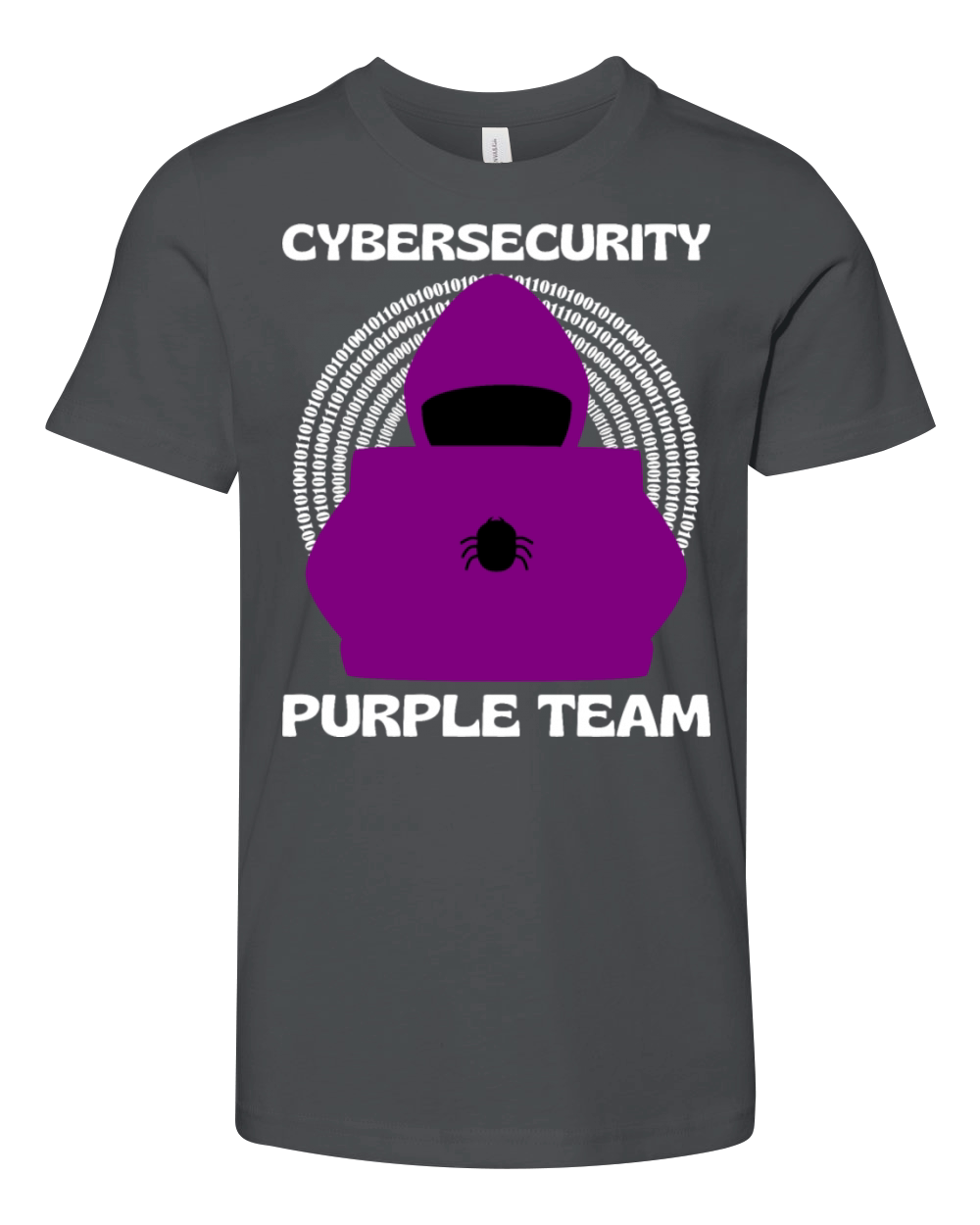 Purple Team Cyber Security Hacking Ethical Hacker Youth Unisex Jersey Tee