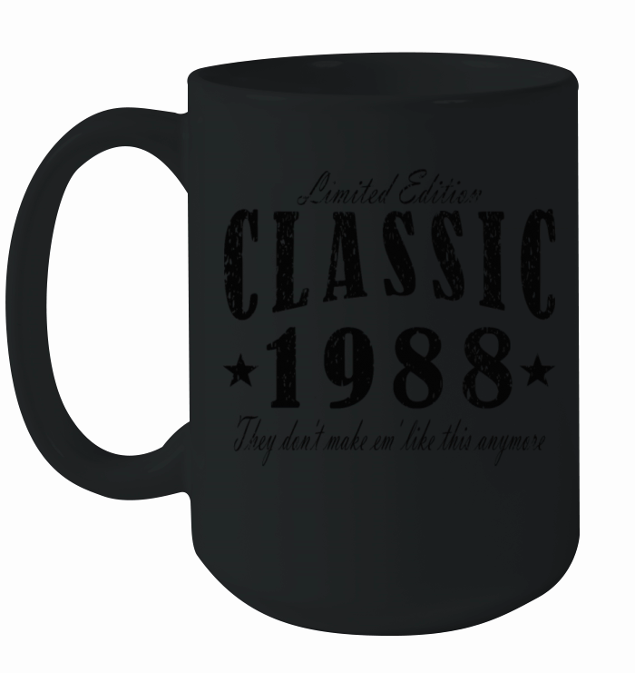 Birthday classic vintage 1988 vintage Ceramic Mug