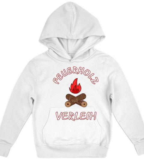 Firewood rental farmer vintage gift firewood Kids Hoodie