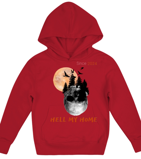 Hell My Home Kids Hoodie