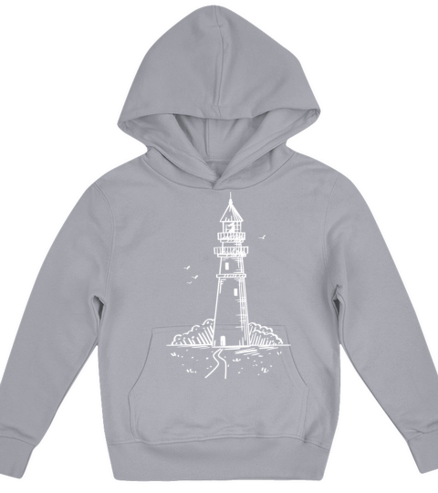 Vintage Lighthouse Kids Hoodie