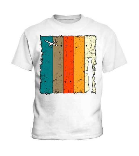Remote Control Pilot Retro Vintage Shirt Kids T-Shirt
