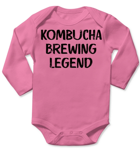 Kombucha Brewing Legend Long Sleeve Baby One-Piece