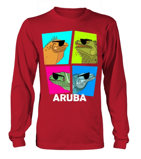 Funny Lizard Netherlands Holiday Aruba Long sleeved Unisex