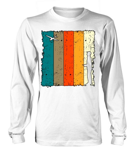 Remote Control Pilot Retro Vintage Shirt Long sleeved Unisex