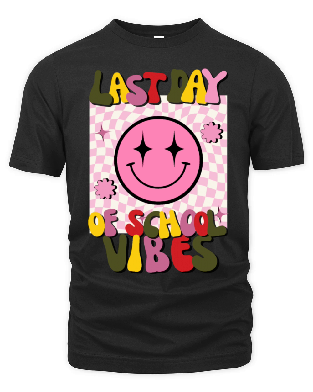 Last Day Of School Vibes Organic Unisex T-shirt