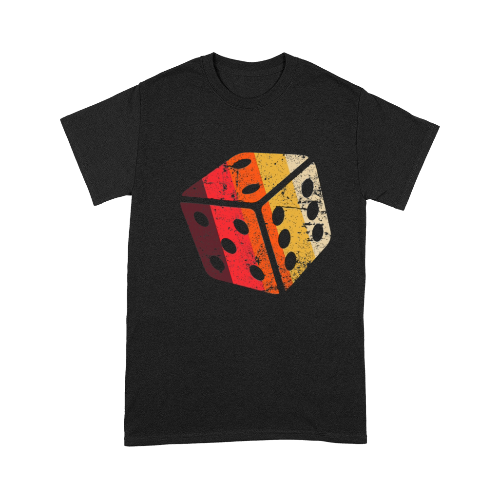 Board Game Dice Shirt RPG Geek Nerd Retro Vintage Premium T-shirt