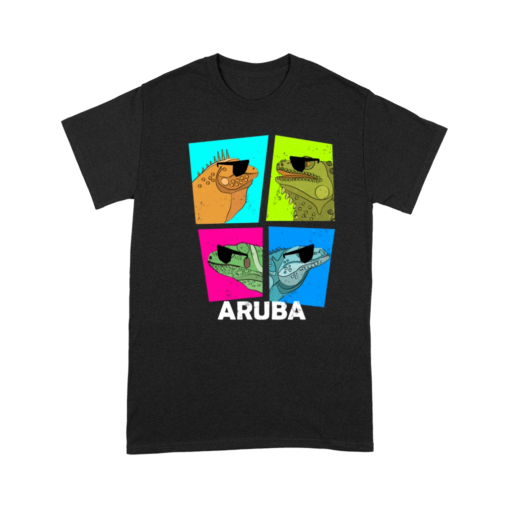 Funny Lizard Netherlands Holiday Aruba Premium T-shirt