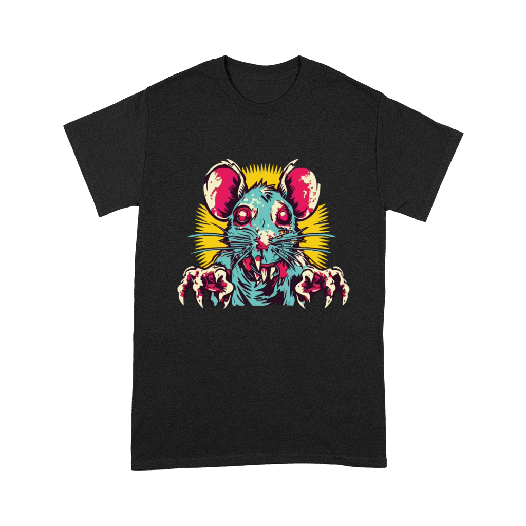 Horror Scary Retro Vintage Zombie Rat Premium T-shirt