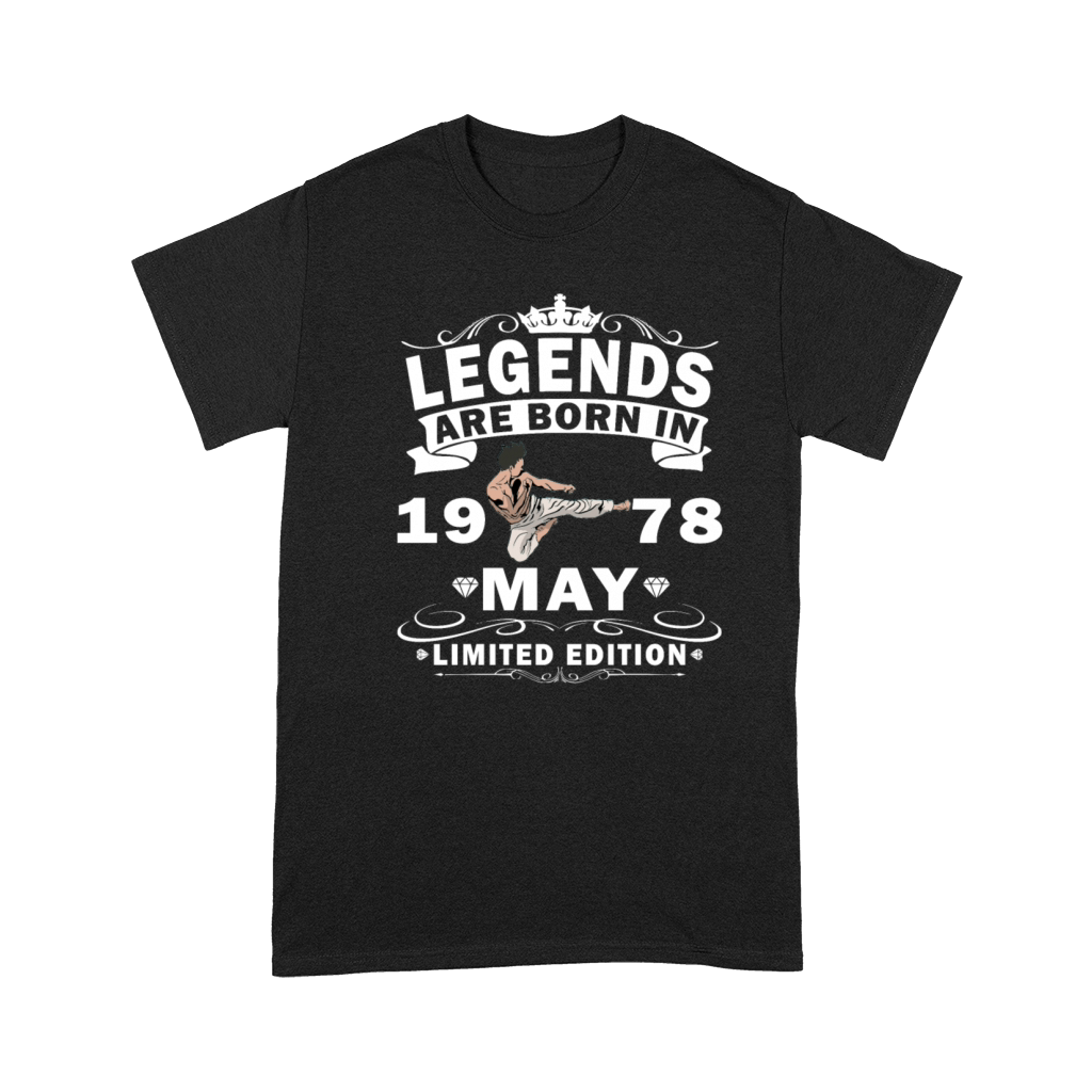 Karate Fighter Fighter Birthday May 1978 MMA Premium T-shirt