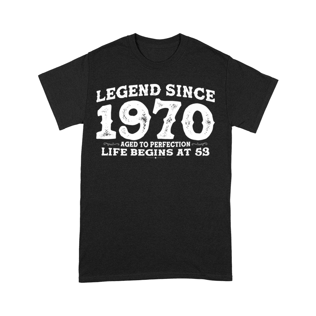 Vintage 1970 Shirt for Men Women 53 Year Old 53rd Premium T-shirt