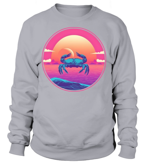 80s 90s Crab Lovers Vintage Sweatshirt Unisex