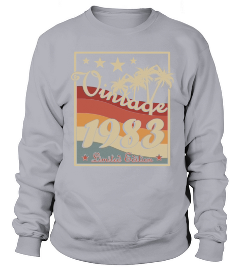 Vintage 1983 Original Sweatshirt Unisex