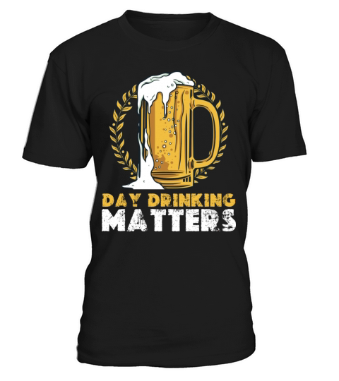 Day Drinking Matters Vintage Glass Of Beer T-Shirt Unisex