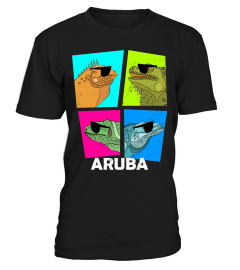 Funny Lizard Netherlands Holiday Aruba T-Shirt Unisex