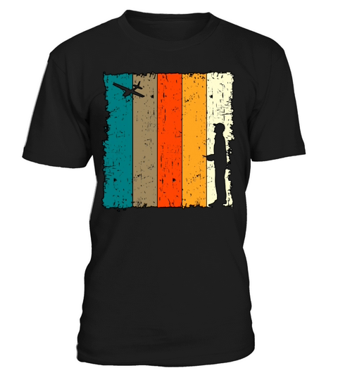 Remote Control Pilot Retro Vintage Shirt T-Shirt Unisex