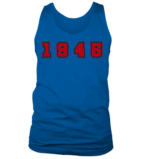 1945 Year Number Tank Top Unisex