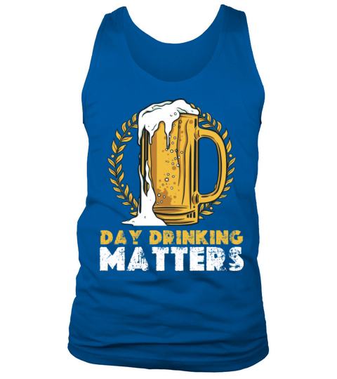 Day Drinking Matters Vintage Glass Of Beer Tank Top Unisex