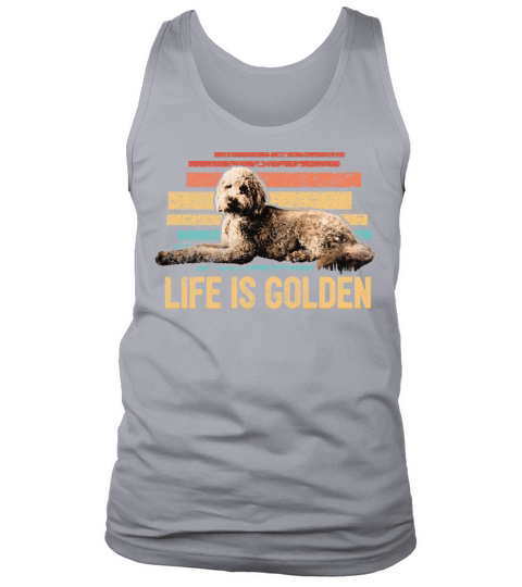 Retro Goldendoodle Dog Quotes Dog Dad Doodle Mama Tank Top Unisex