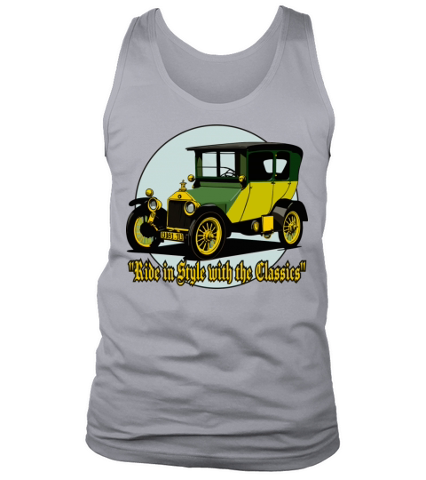 Vintage Retro Classic Cars Tank Top Unisex