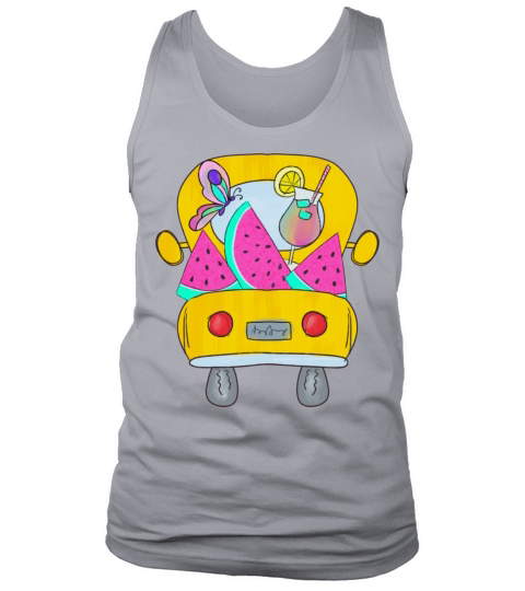 Vintage Truck With Watermelon Tank Top Unisex