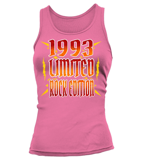 Limited Rock Edition 1993 30th Birthday Rocker Tank top Woman