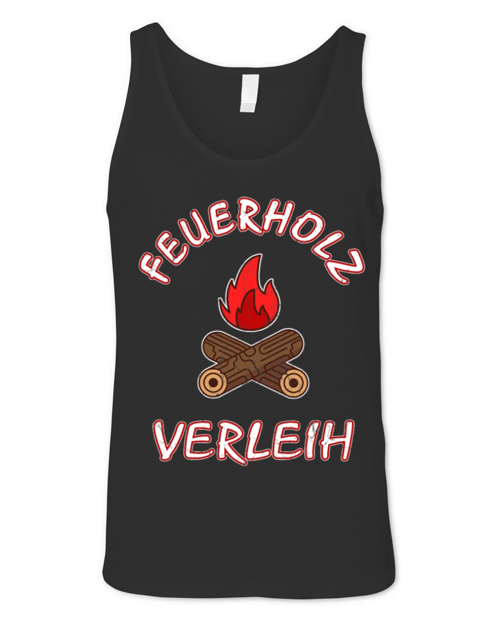 Firewood rental farmer vintage gift firewood Unisex Jersey Tank