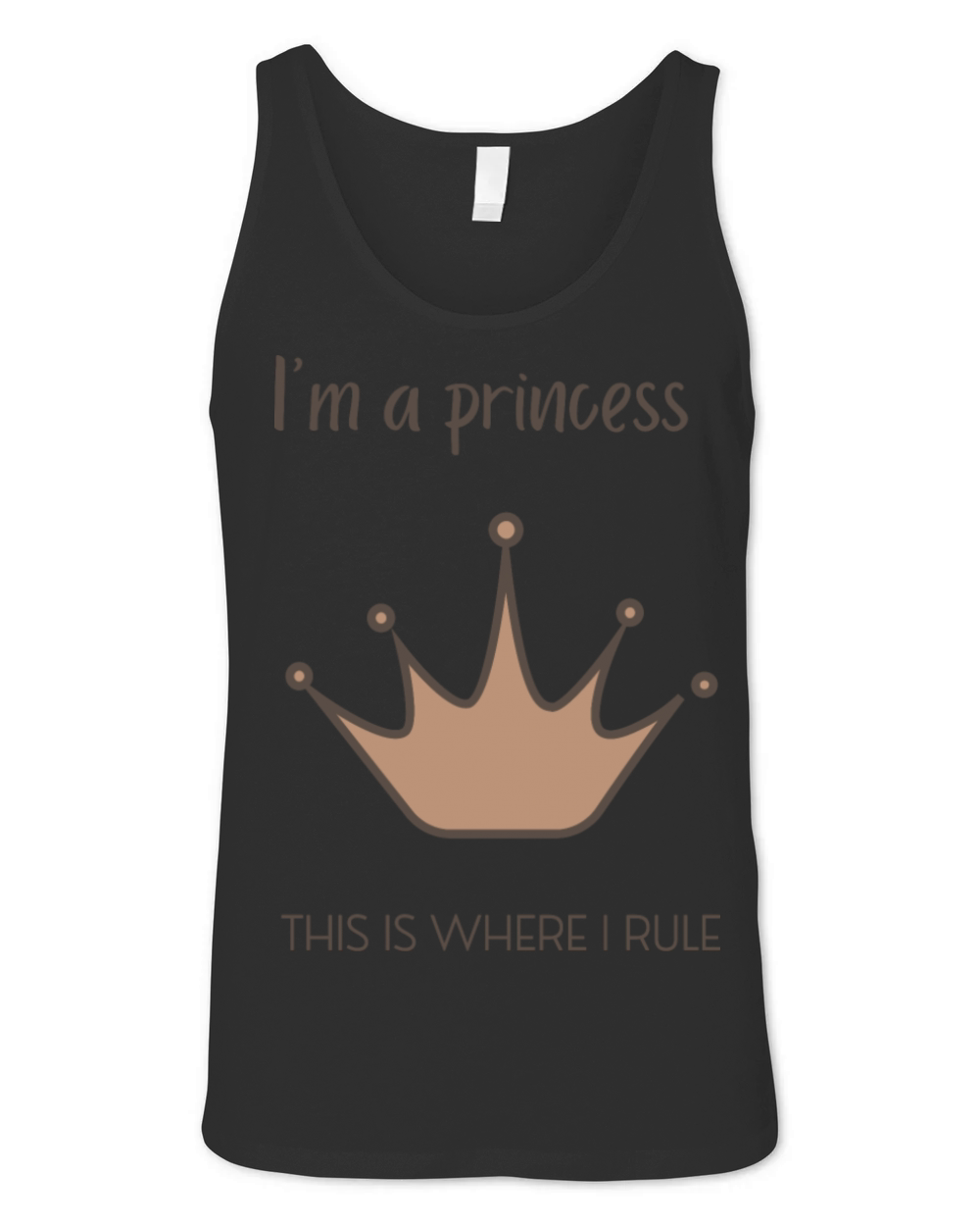 I am a Princess Unisex Jersey Tank
