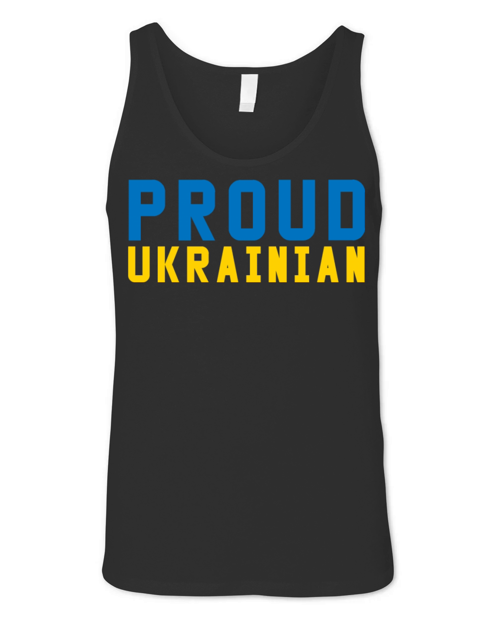proud ukrainian Unisex Jersey Tank
