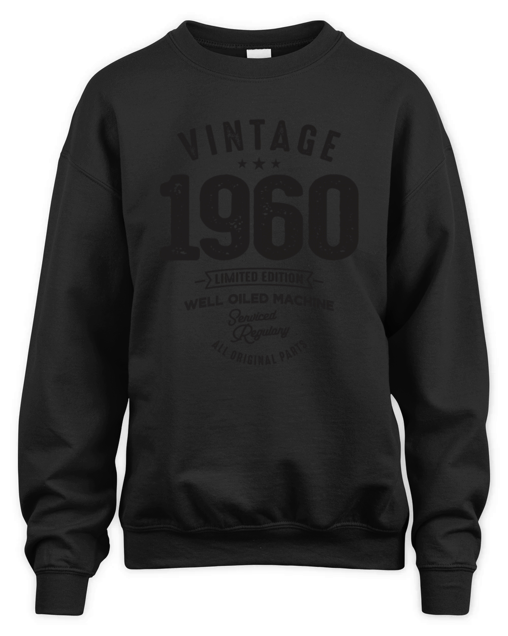 Vintage 1960 All Original Parts - 63 Birthday Unisex Premium Crewneck Sweatshirt