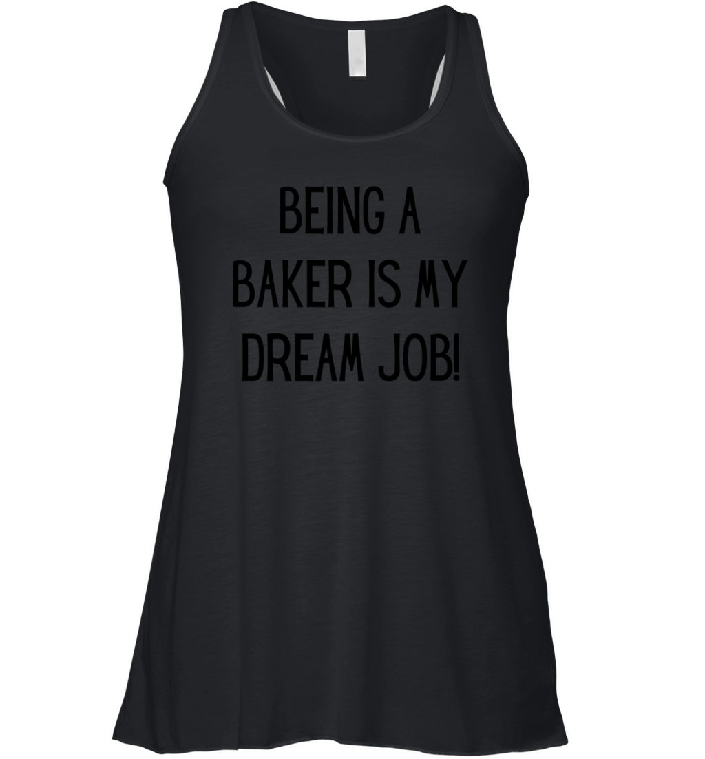 Baker slogan Women's Flowy Tank Top
