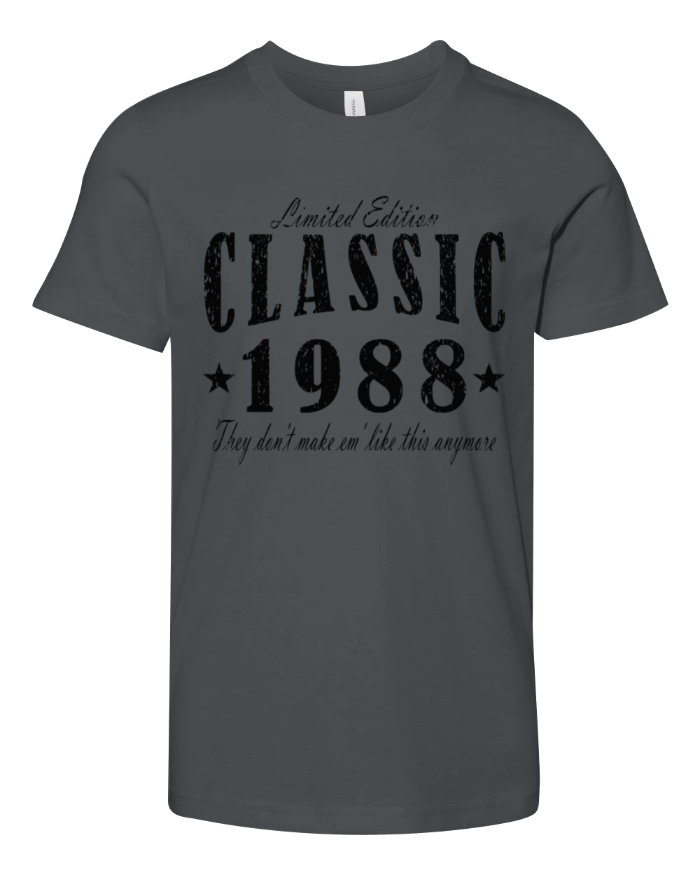 Birthday classic vintage 1988 vintage Youth Unisex Jersey Tee