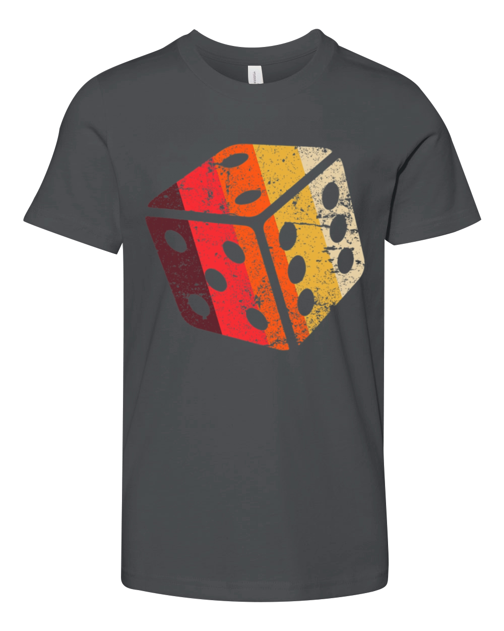 Board Game Dice Shirt RPG Geek Nerd Retro Vintage Youth Unisex Jersey Tee