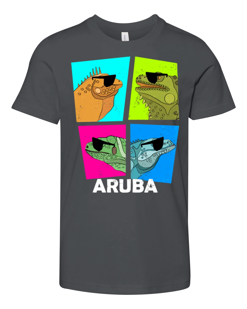 Funny Lizard Netherlands Holiday Aruba Youth Unisex Jersey Tee