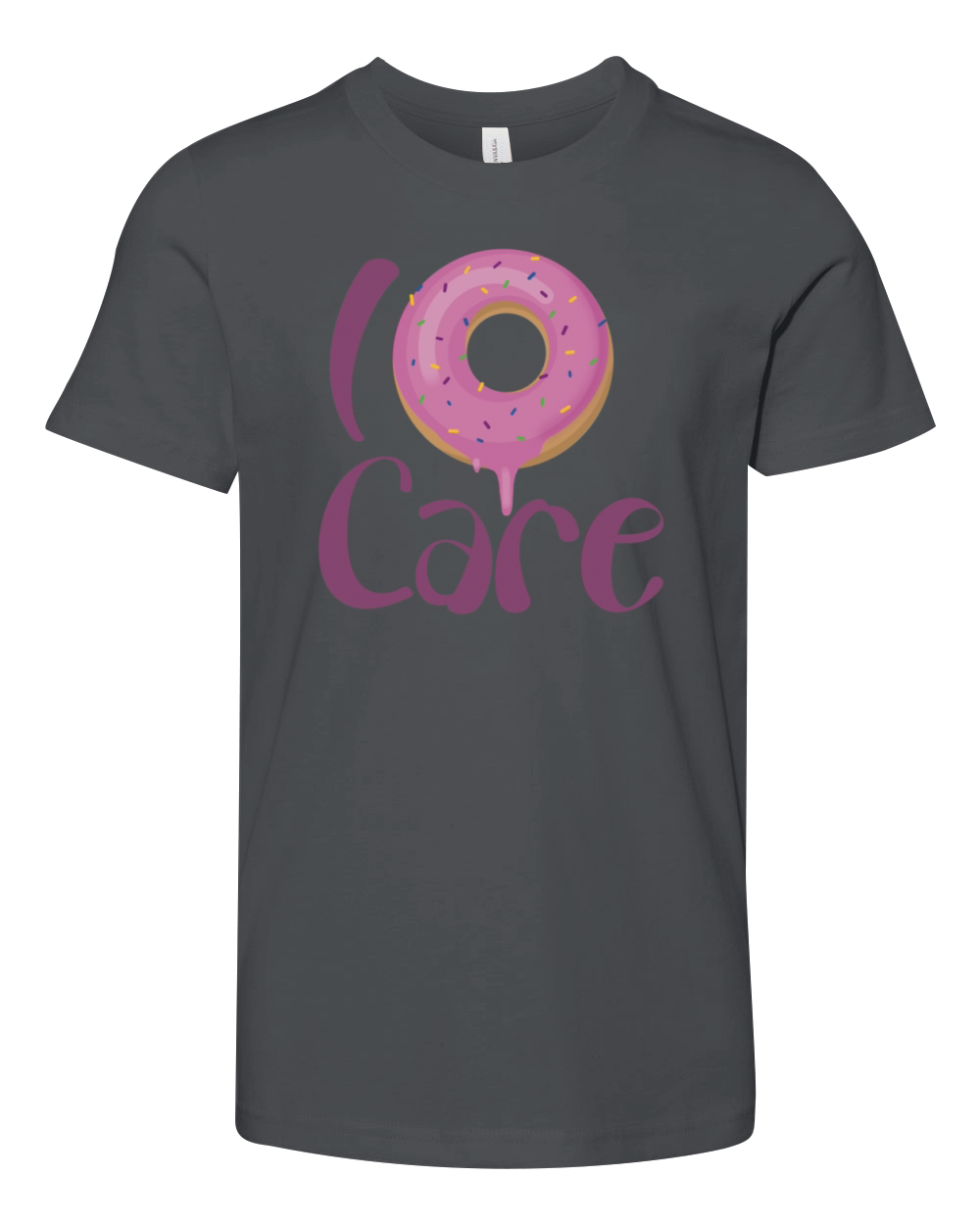 I donut care Youth Unisex Jersey Tee