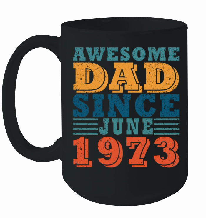 1973 Retro style 50th birthday shirt Ceramic Mug